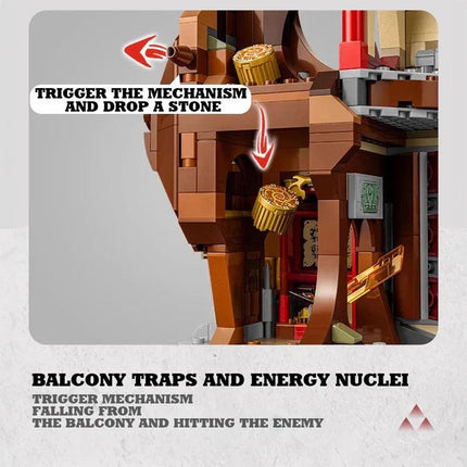 Dragon Energy Temple Building Blocks Model Set.