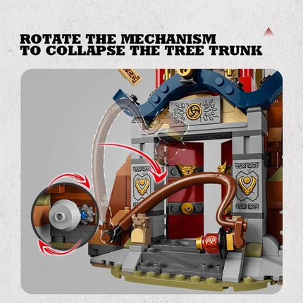 Dragon Energy Temple Building Blocks Model Set.