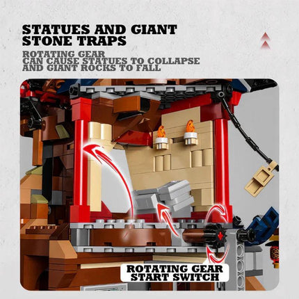 Dragon Energy Temple Building Blocks Model Set.