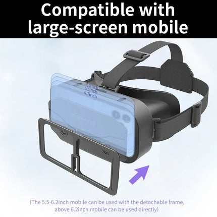 3D Vr Glasses With Smart Goggles For Smartphones.