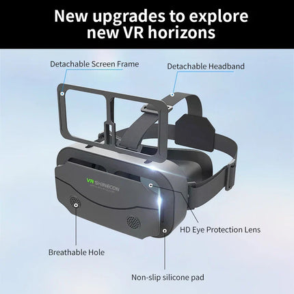3D Vr Glasses With Smart Goggles For Smartphones.