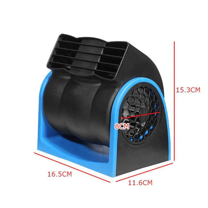 12V Adjustable Car Air Conditioning Fan Dual Speed.