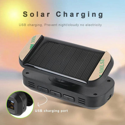 Wireless Tire Pressure Monitoring  Solar And USB Charging.