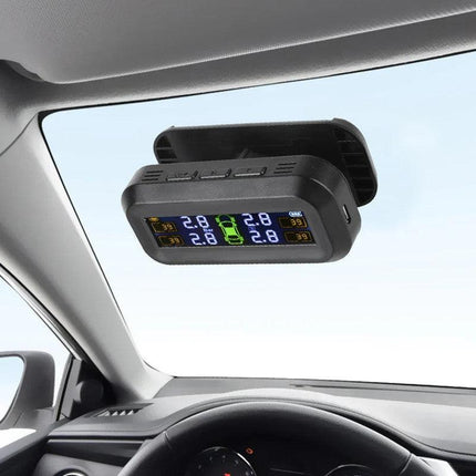 Wireless Tire Pressure Monitoring  Solar And USB Charging.
