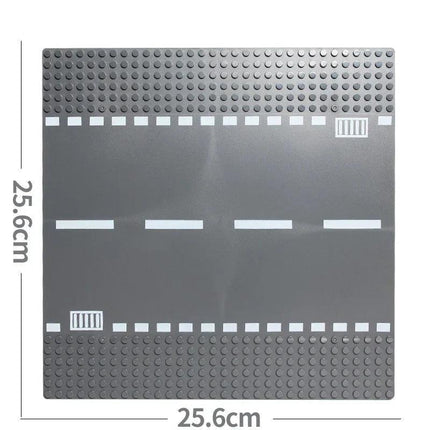 City Road Baseplate Block For Kids Diy Building.
