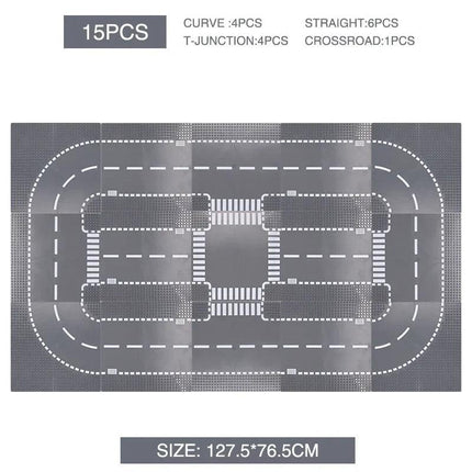 City Road Baseplate Block For Kids Diy Building.