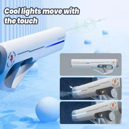 Super Powerful Automatic Water Gun Toy With Led Lights.