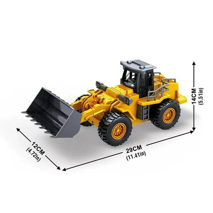 2.4G Alloy Remote Control Dump Bulldozer.