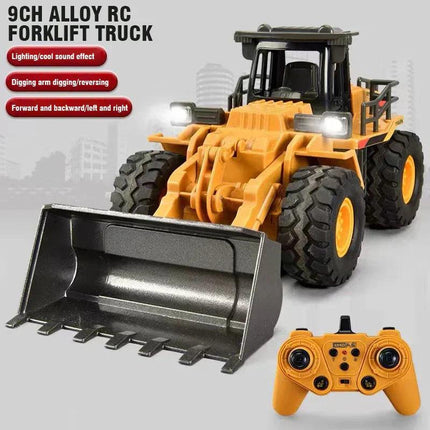 2.4G Alloy Remote Control Dump Bulldozer.