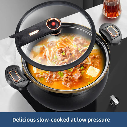 7L Micro-Pressure Non-Stick Stew Pot.