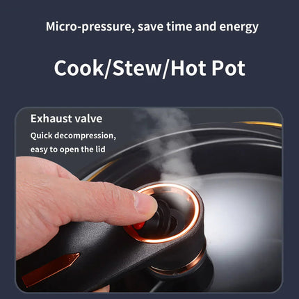 7L Micro-Pressure Non-Stick Stew Pot.