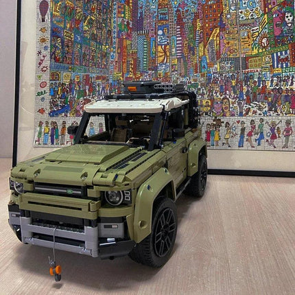 Technical Rover Defender Collector'S Building Blocks Set.