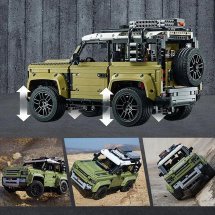 Technical Rover Defender Collector'S Building Blocks Set.