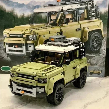 Technical Rover Defender Collector'S Building Blocks Set.