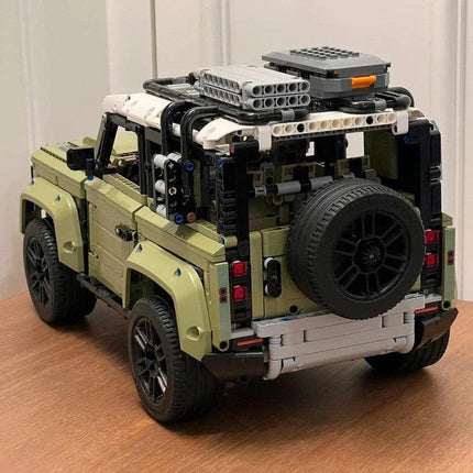 Technical Rover Defender Collector'S Building Blocks Set.