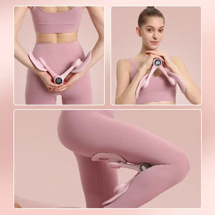 Smart Counting Pelvic Muscle Thigh Exerciser Pink.