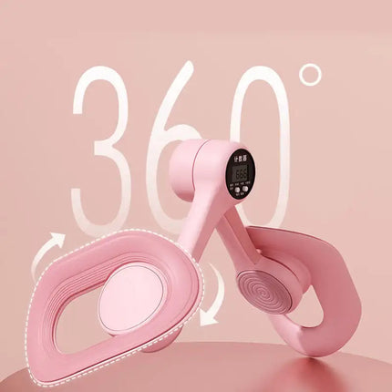 Smart Counting Pelvic Muscle Thigh Exerciser Pink.