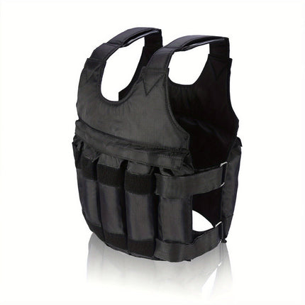 Adjustable 50Kg Weighted Vest For Fitness Training.