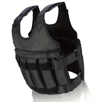 Adjustable 50Kg Weighted Vest For Fitness Training.