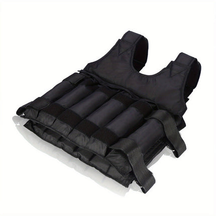 Adjustable 50Kg Weighted Vest For Fitness Training.