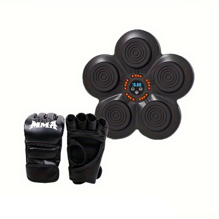 Boxing Training Kit With Reactive Led Wall Punching Target.