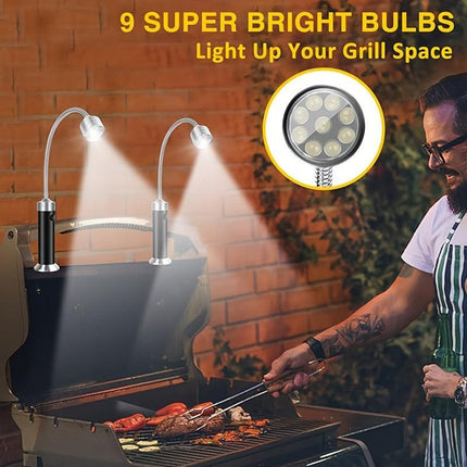 LED Grill Lights Magnetic Base BBQ Lamp.