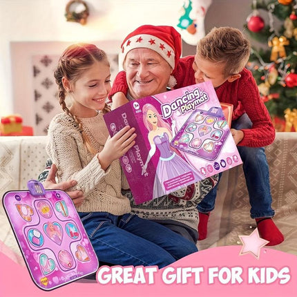 Kids LED Musical Dance Mat with 6 Game Modes.