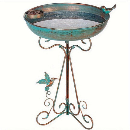 Bird Bath with Feeder Pedestal.