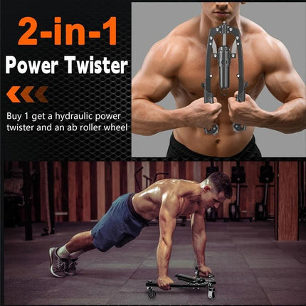 Hydraulic Arm Exerciser 15-Gear Home Trainer.
