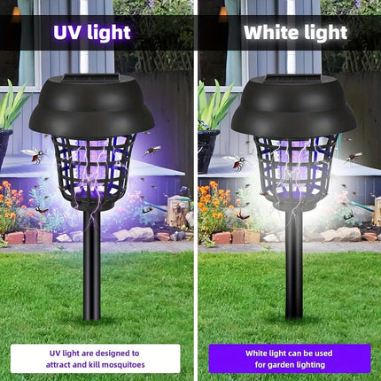 Solar Mosquito Killer Lights Outdoor UV Insect Repellent.