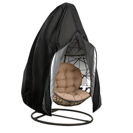 Heavy-Duty Hanging Egg Chair Cover with Zipper Closure.