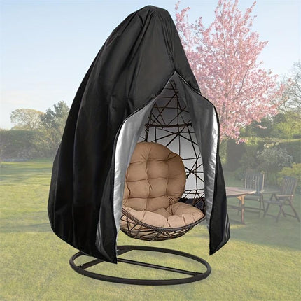 Heavy-Duty Hanging Egg Chair Cover with Zipper Closure.