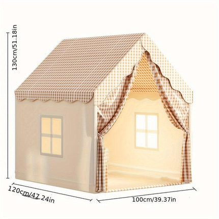 Kids Castle Play Tent Indoor Pretend Playhouse.