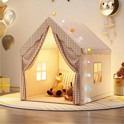 Kids Castle Play Tent Indoor Pretend Playhouse.