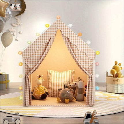 Kids Castle Play Tent Indoor Pretend Playhouse.