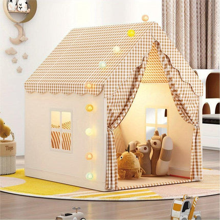 Kids Castle Play Tent Indoor Pretend Playhouse.