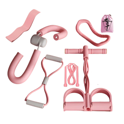 Yoga Pilates Fitness Set with Accessories (8pcs).