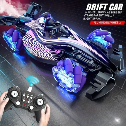 Remote Drift 4WD Car Toy with Lights.