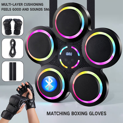 9-Speed Smart Boxing Machine with Wireless Music.
