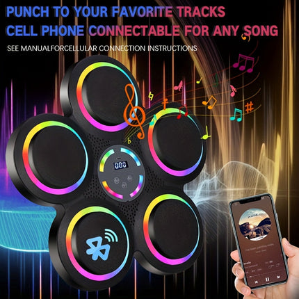 9-Speed Smart Boxing Machine with Wireless Music.