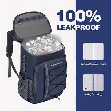 Insulated Sports Backpack 35-Can Blue.