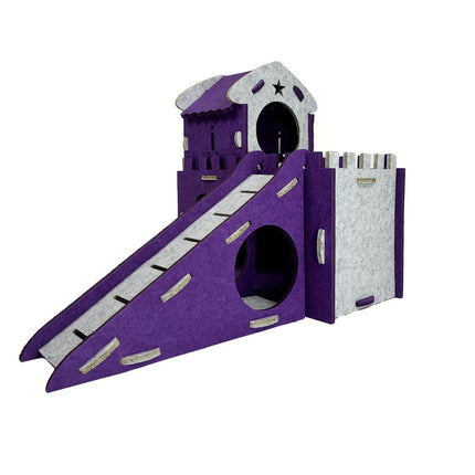 Felt Rabbit Hideaway Bunny Castle Indoor Habitat.