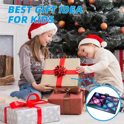 Double Dance Mat Music Light Exercise Toy.