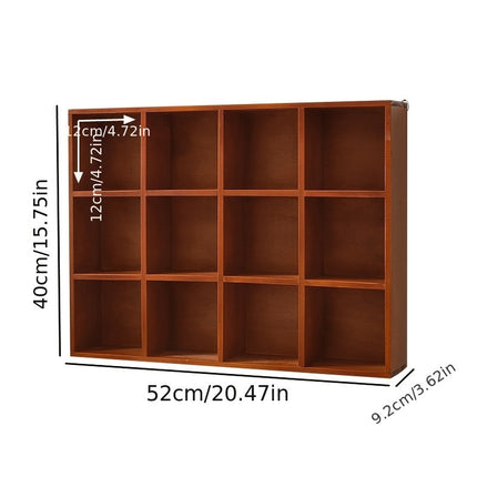 Wood Storage Box & Cup Organizer.