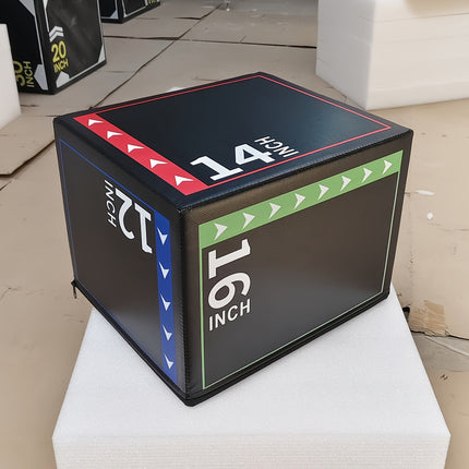 Fitness Jump Box PVC Foam Training.