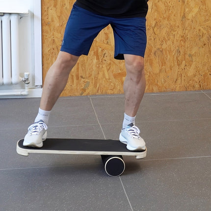 Wooden Surf Balance Board for Core Training.