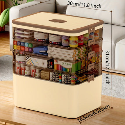 5-Layer Craft & Sewing Tool Storage Box.