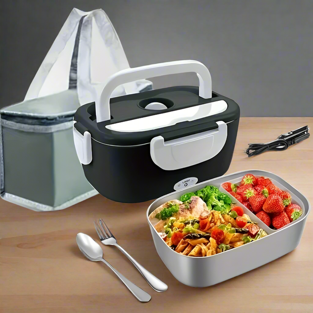 Electric Heated Rice Box Portable Food Warmer.