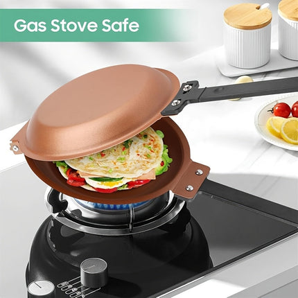 Deluxe Copper Titanium Pancake & Omelette Pan.