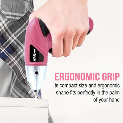 Cordless Electric Screwdriver Tool Set.